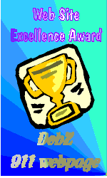 Debz WebSite Award!